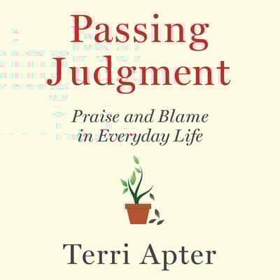 Passing Judgment by Terri Apter audiobook