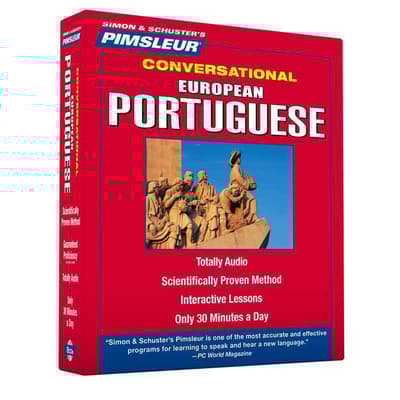 Pimsleur Portuguese (European) Conversational Course - Level 1 Lessons 1-16 by Paul Pimsleur audiobook