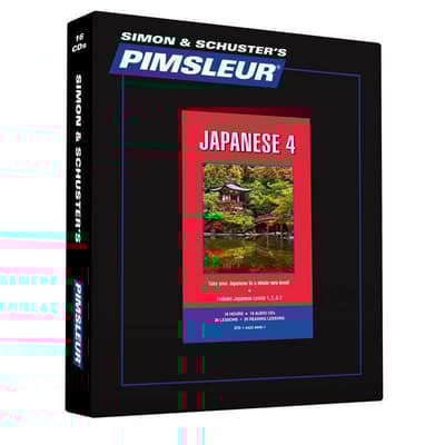 Pimsleur Japanese Level 4 by Paul Pimsleur audiobook