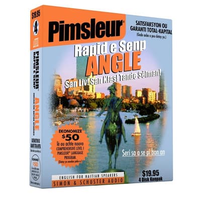 Pimsleur English for Haitian Creole Speakers Quick & Simple Course - Level 1 Lessons 1-8 by Paul Pimsleur audiobook