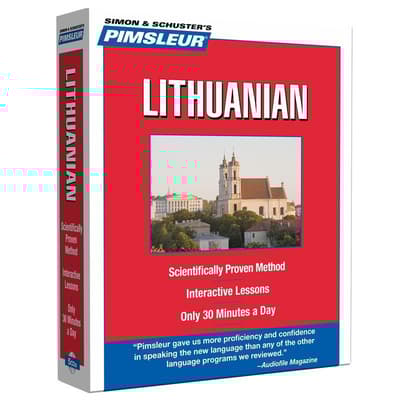 Pimsleur Lithuanian Level 1 by Paul Pimsleur audiobook