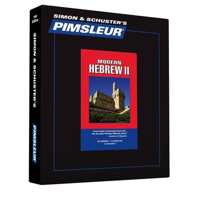 Pimsleur Hebrew Level 2 by Paul Pimsleur audiobook