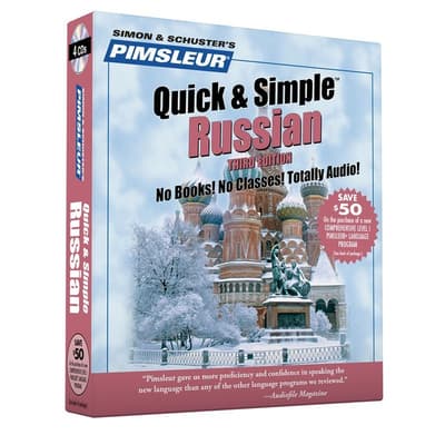 Pimsleur Russian Quick & Simple Course - Level 1 Lessons 1-8 by Paul Pimsleur audiobook