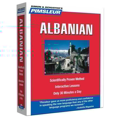 Pimsleur Albanian Level 1 by Paul Pimsleur audiobook
