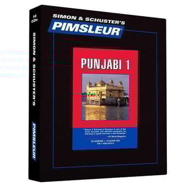 Pimsleur Punjabi Level 1 by Paul Pimsleur audiobook