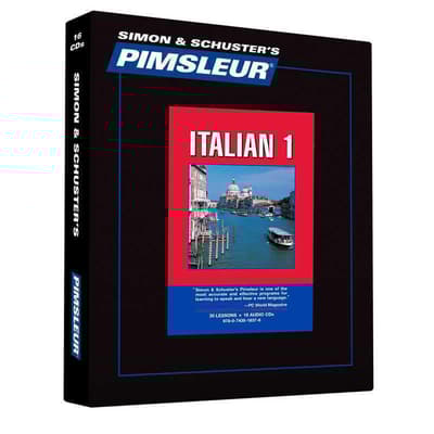 Pimsleur Italian Level 1 by Paul Pimsleur audiobook