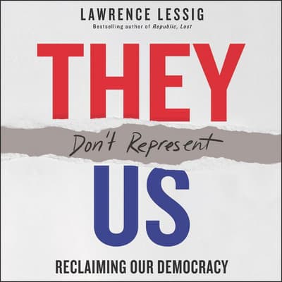 They Don't Represent Us by Lawrence Lessig audiobook