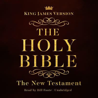 The King James Version of the New Testament by audiobook