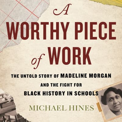 The Blackboard and the Color Line by Michael Hines audiobook