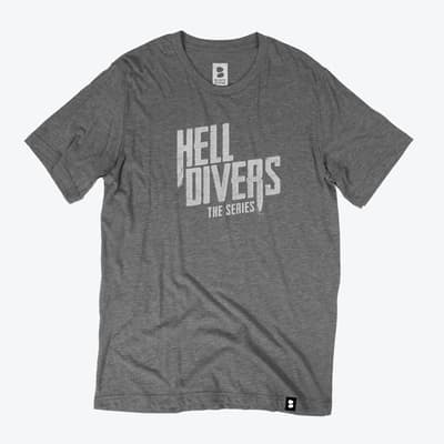 Hell Divers T-Shirt: Gray by audiobook