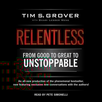 Relentless by Tim S. Grover audiobook