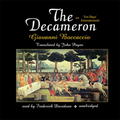 The Decameron Audiobook, written by Giovanni Boccaccio ...