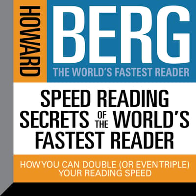 howard berg speed reading dvd