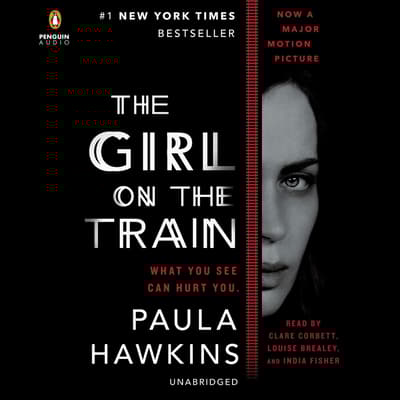 The Girl on the Train Audiobook, written by Paula Hawkins