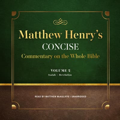 Matthew Henry Commentary Concise 2023 