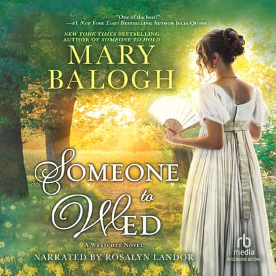 someone to wed by mary balogh