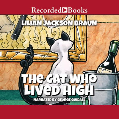 Cover of The Cat Who Lived High Audiobook